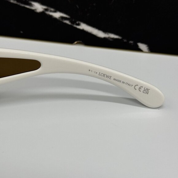 NEW LOEWE LW40131I 25G WHITE/GOLD UNISEX SUNGLASSES LOEWE main image 9